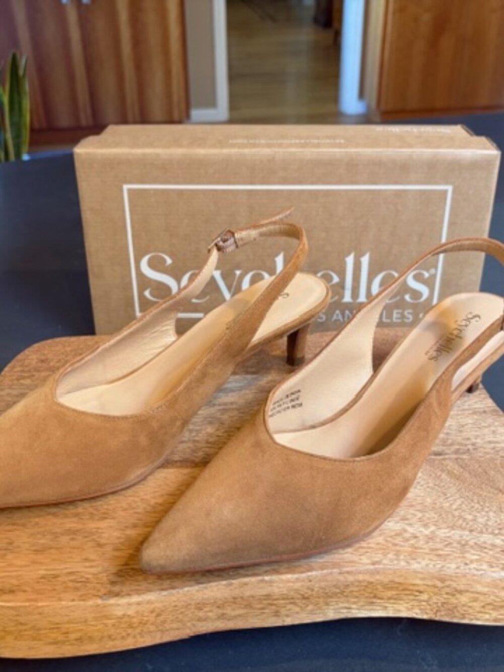 Seychelles Candlelight Suede Tan Size 8.5 - Picture 9 of 11